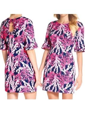 Lilly Pulitzer Fiesta Stretch Dress beyond the sea size 00